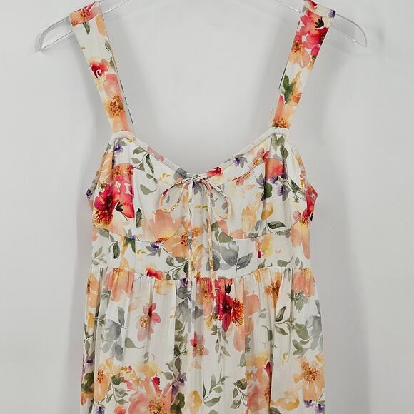 Free People Yumi Kim Women's Pink Charli Dress Floral Print Maxi Size 3X‎ - Picture 5 of 14